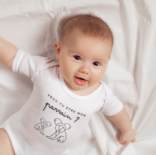 Onesie Would you be my godfather?